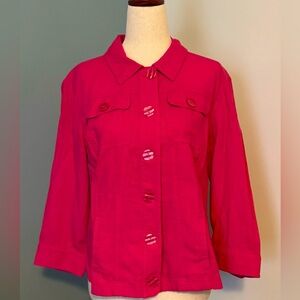 Women’s Christopher & Banks long sleeve button up top. New with tags. Size small